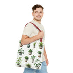 Positive Energy Succulents Tote Bag