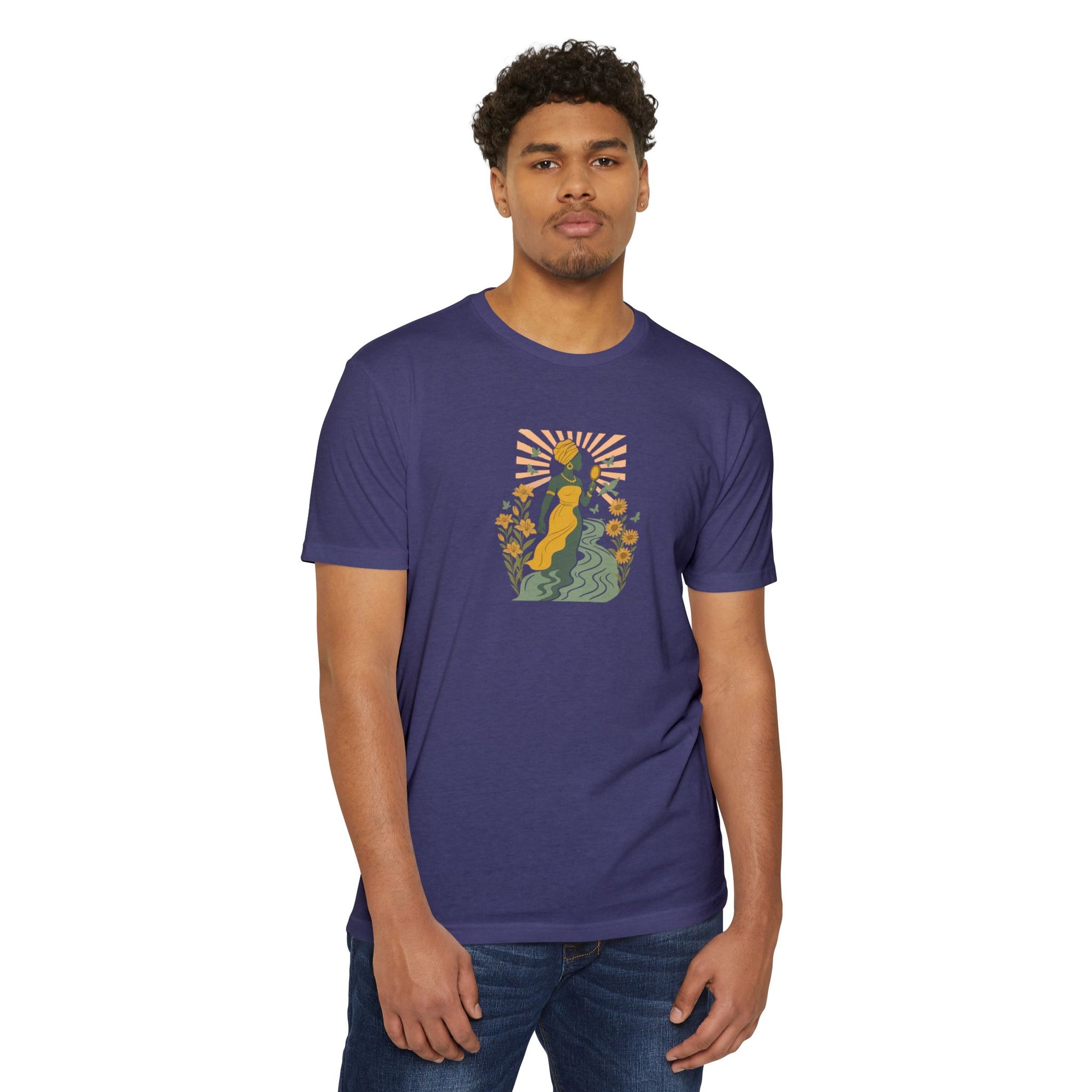 Oshun (Ochún or Oxúm) Orisha African Spirituality T-Shirt