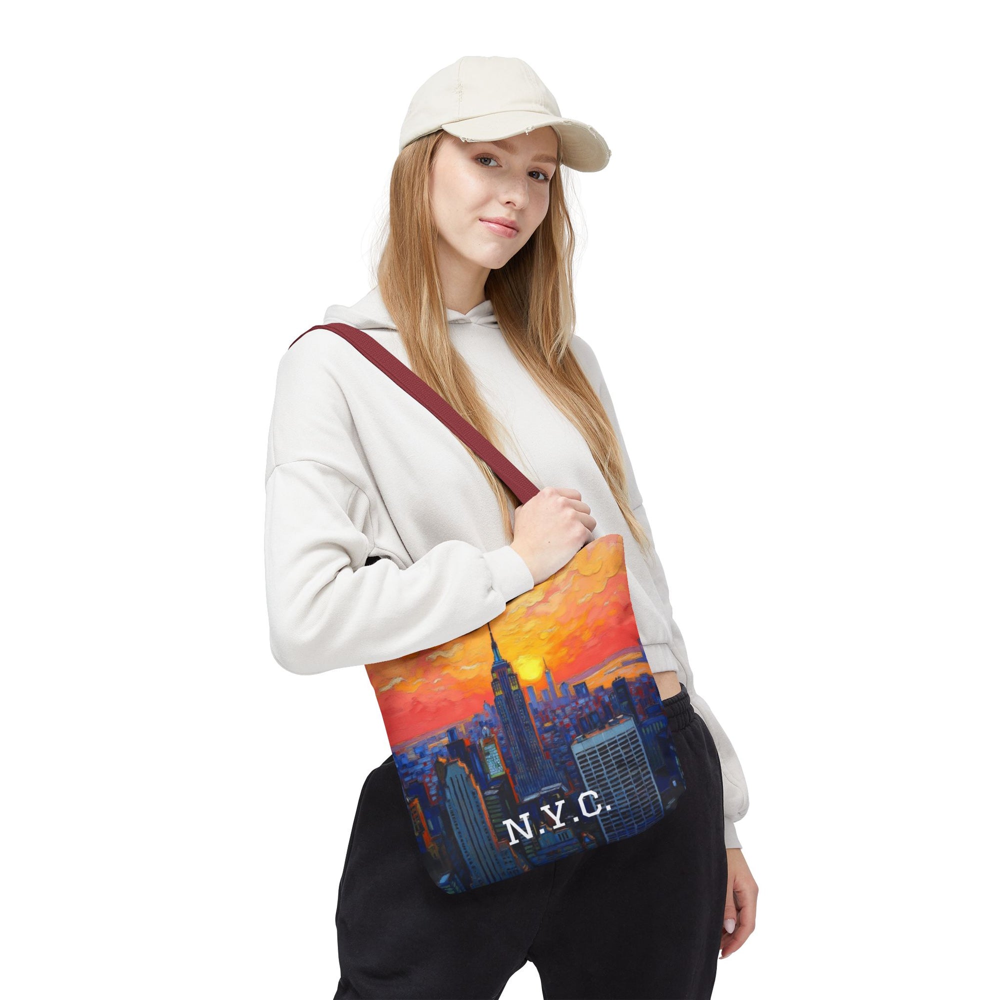 Sunset in New York Tote Bag - Beach Bag