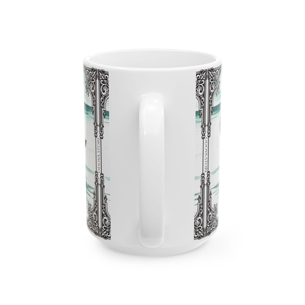 Whale Ceramic Mug - Summer Decoration - Father's Day Gift Idea