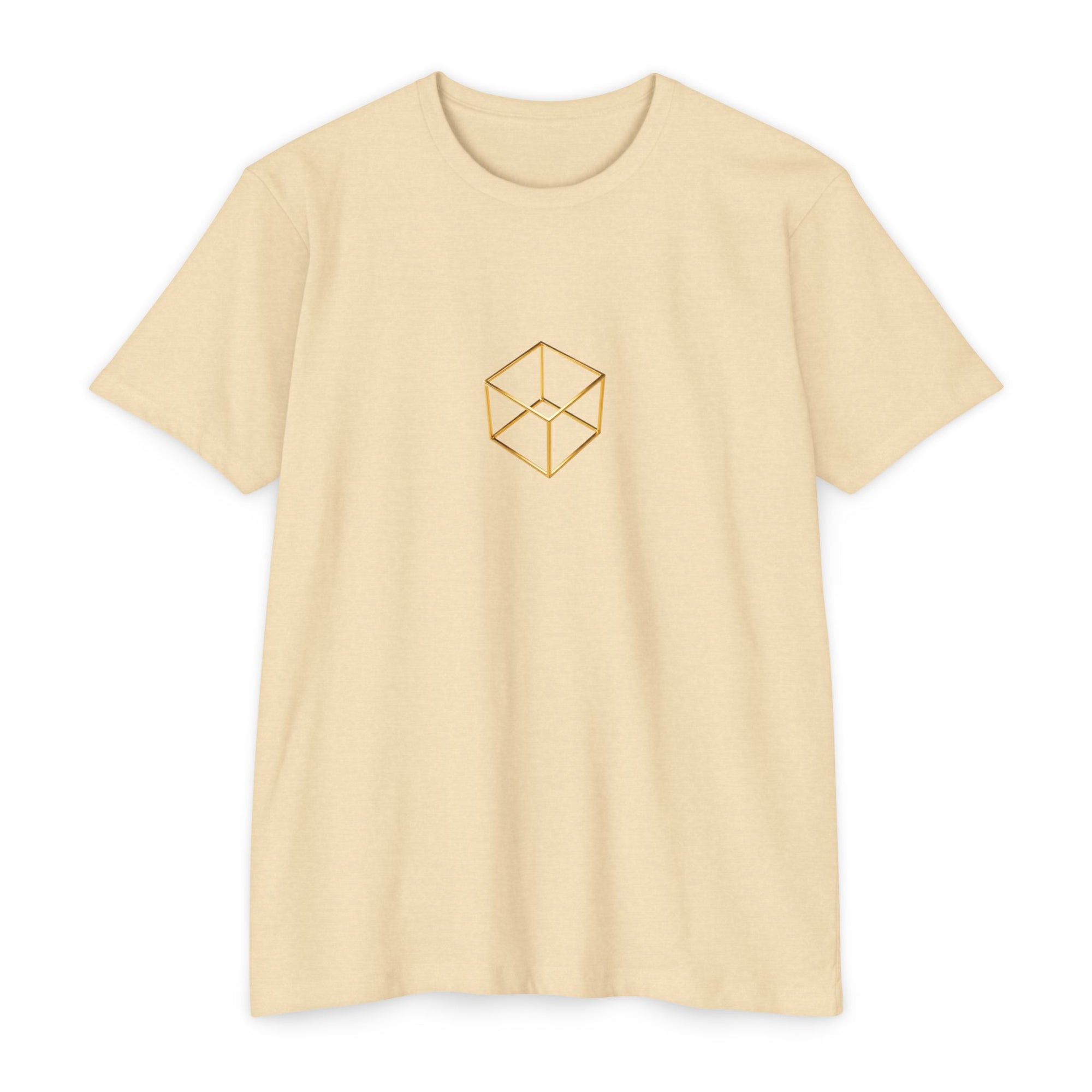 Hexahedron or Cube - Element of Earth T-Shirt
