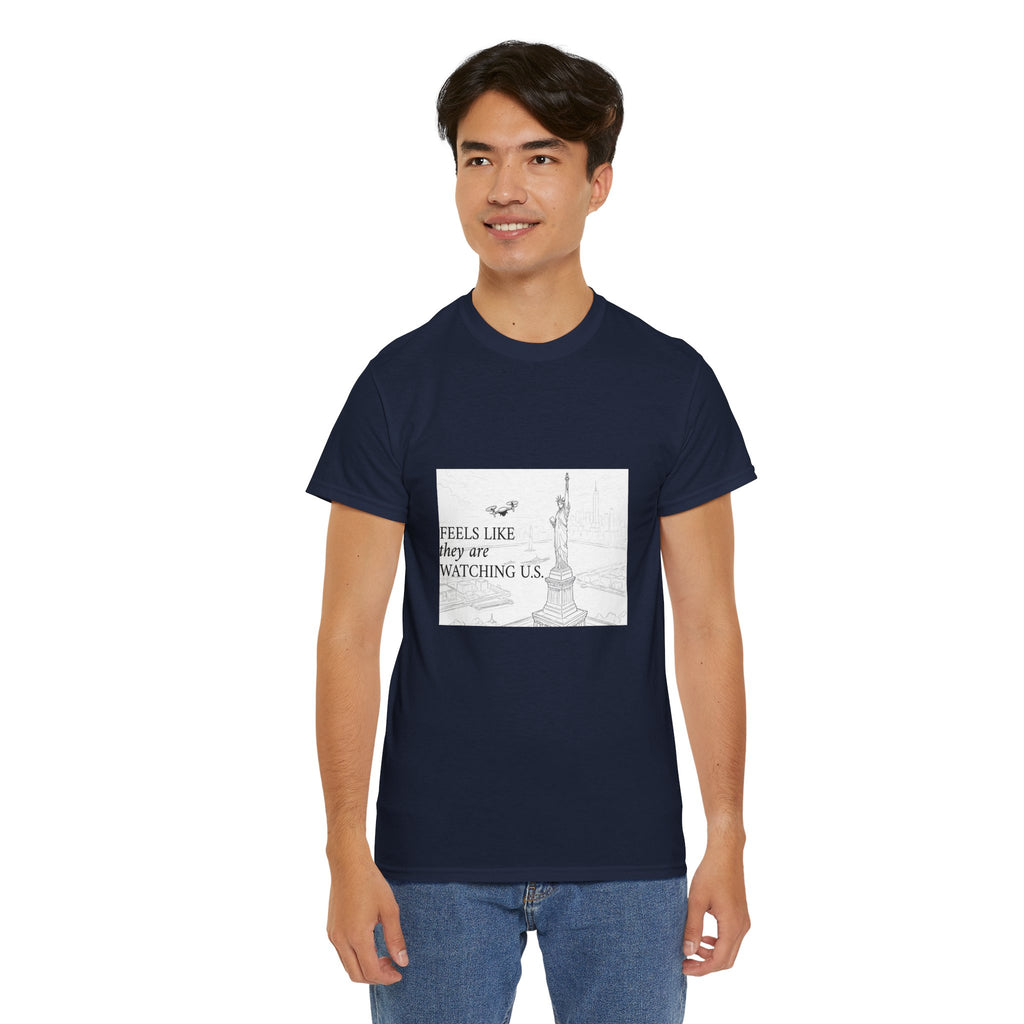 Feels Like They Are Watching US - Drones over NYC T-shirt