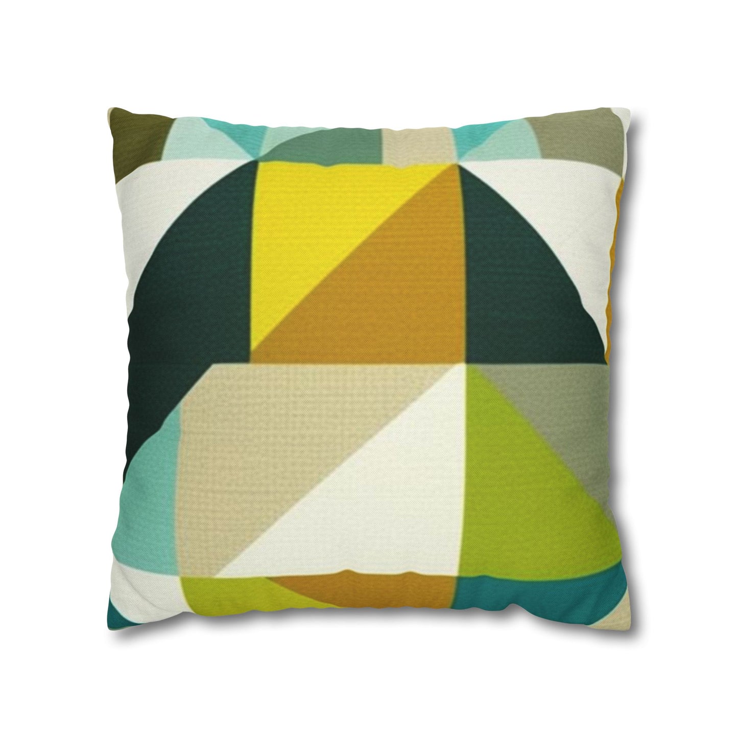 Geometric Design Throw Pillowcase