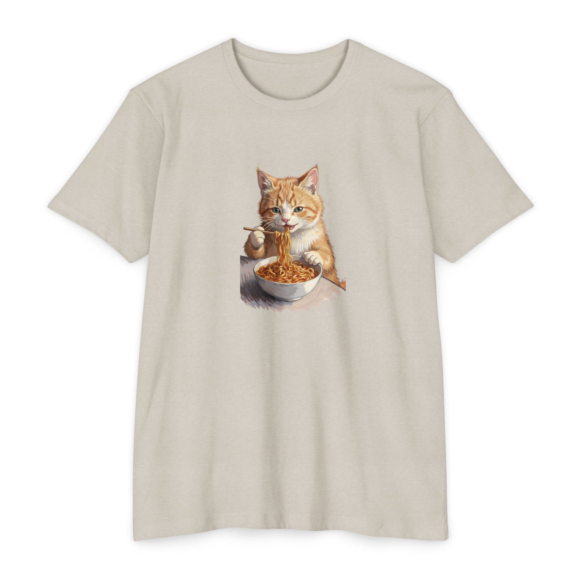 Alien Cat Noodle T-Shirt – Retro Ramen