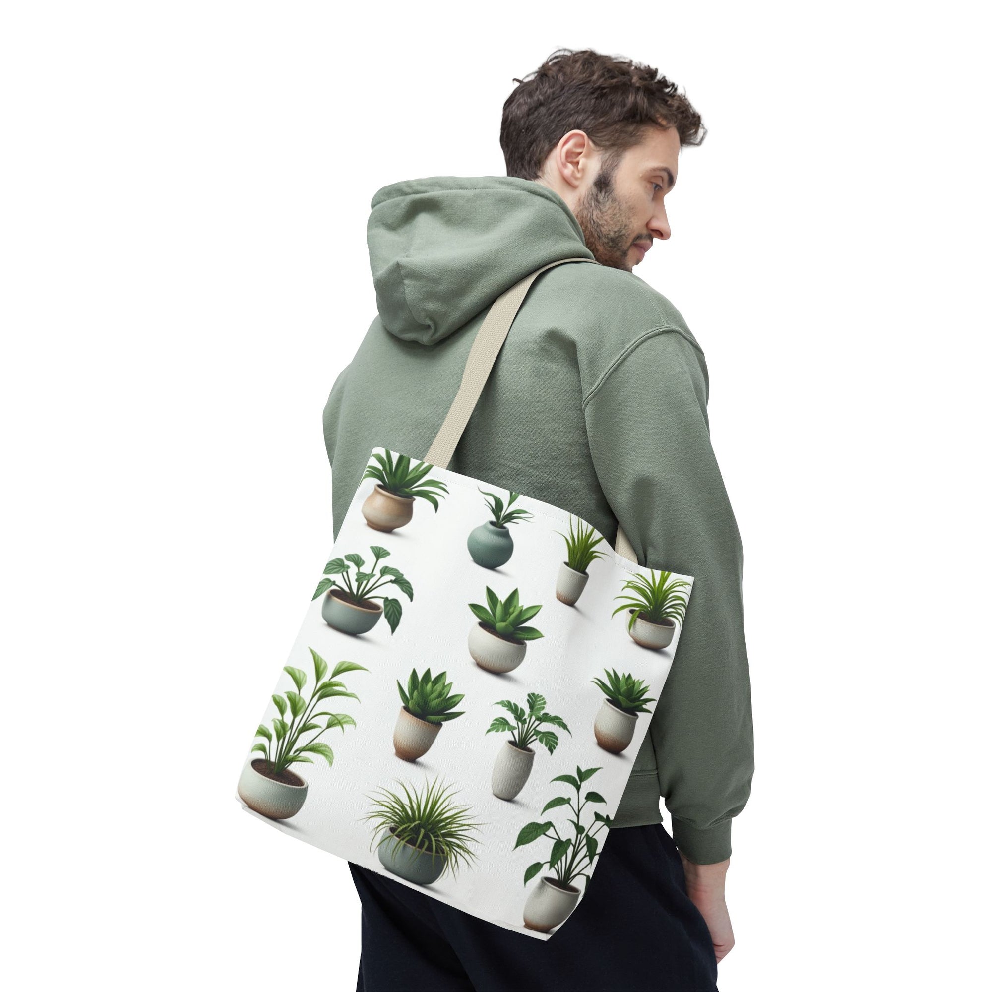 Positive Energy Succulents Tote Bag