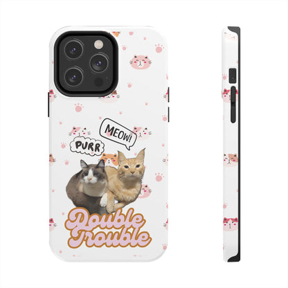 Phone Cases - Cat lovers - White Design