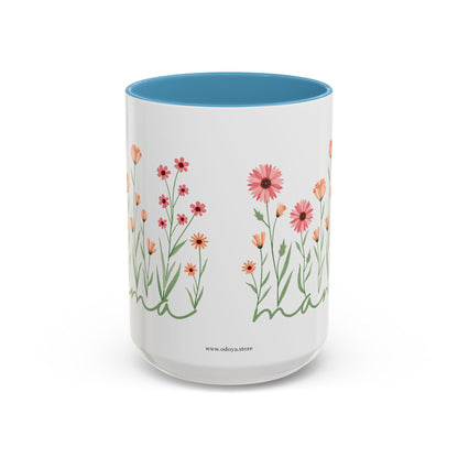 Coffee Mug Minimalist Flowers Mother's Day Gift