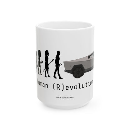 Meme mug Human Evolution - Geeks and tech lovers gift