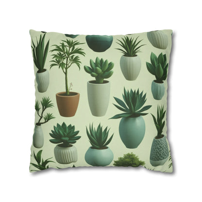 Succulent Garden Design Pillowcase (multi-sizes)