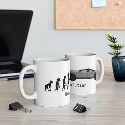 Meme mug Human Evolution - Geeks and tech lovers gift