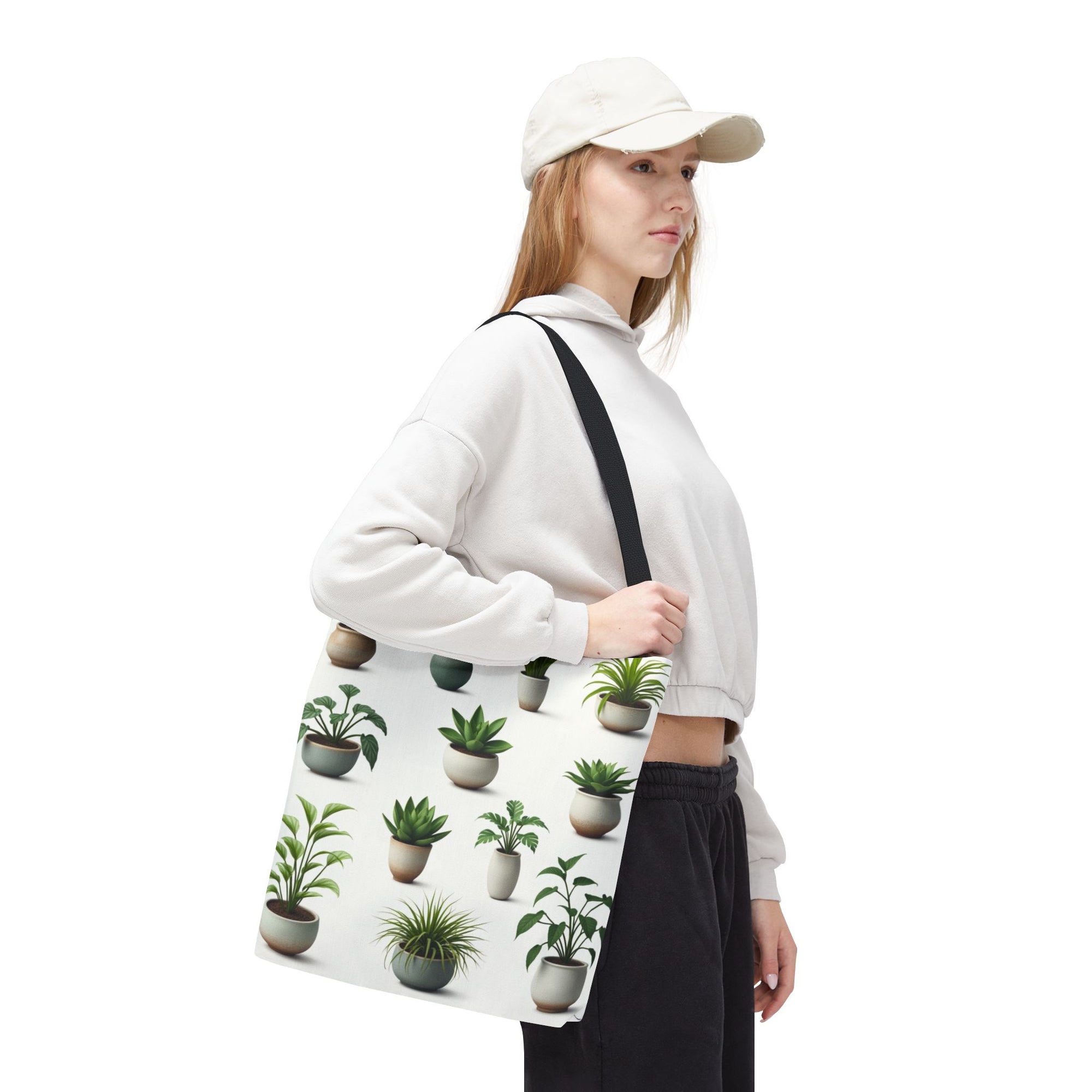 Positive Energy Succulents Tote Bag