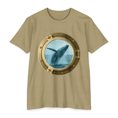 Whale Breaching T-Shirt – Minimal Ocean Design for Nature Lovers