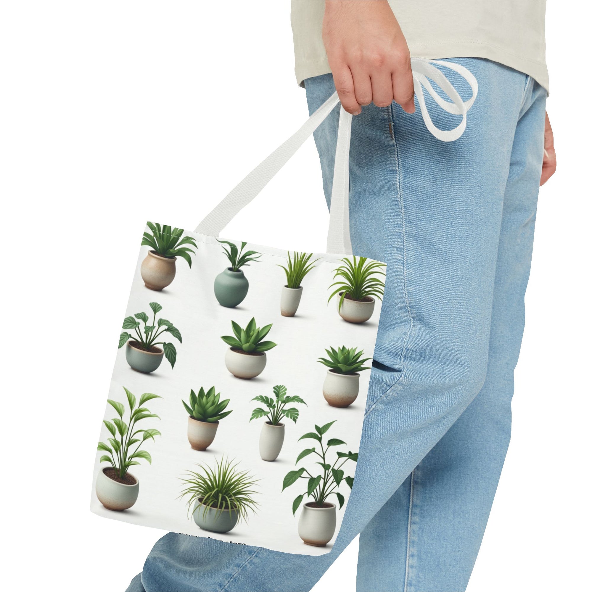 Positive Energy Succulents Tote Bag