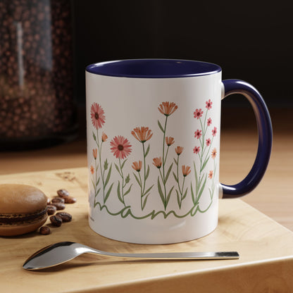 Coffee Mug Minimalist Flowers Mother's Day Gift