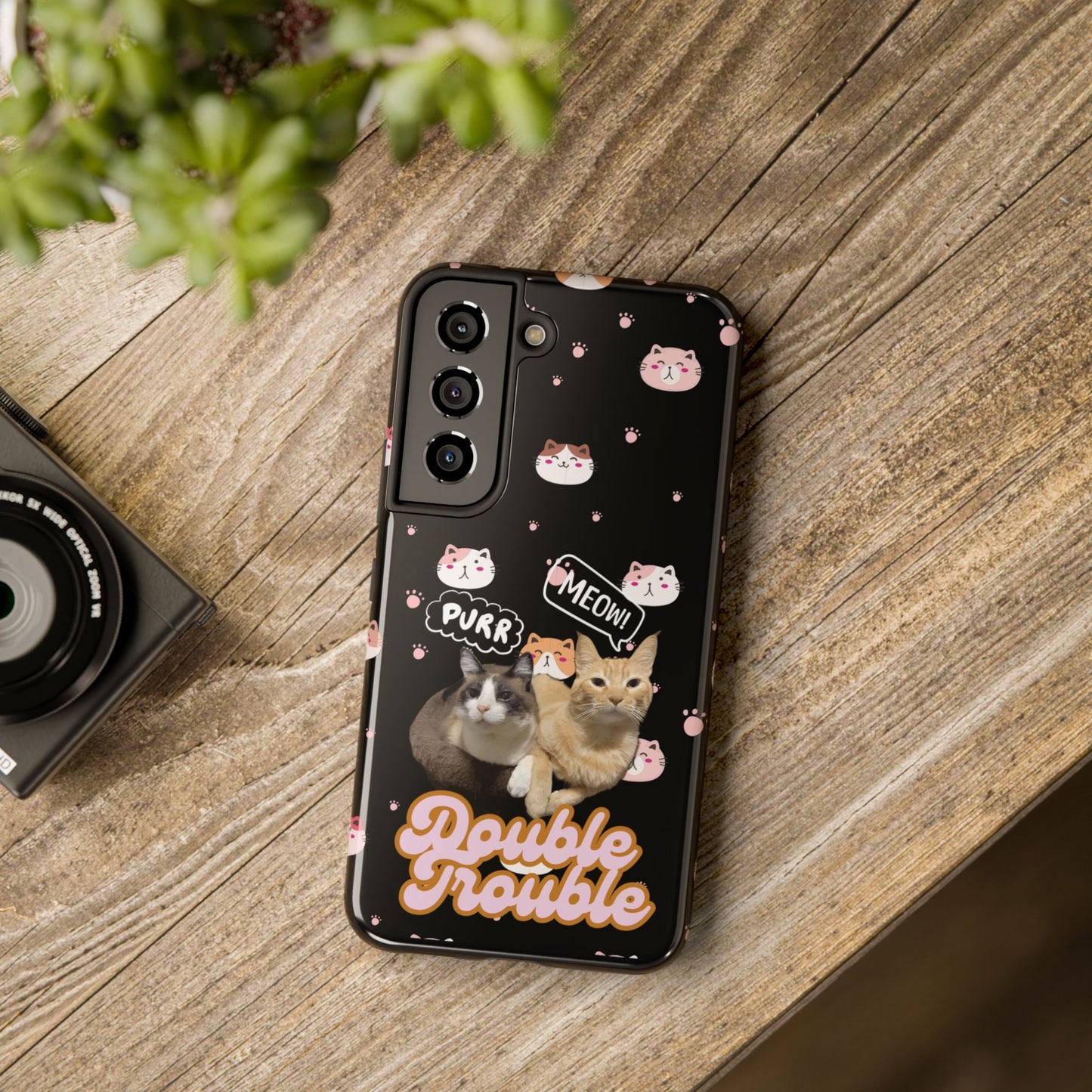 Phone Cases - Cat lovers - Black Design