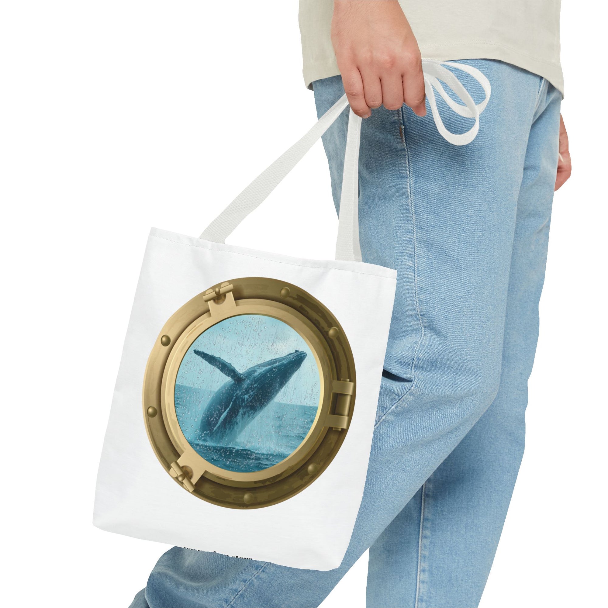 Whale Unisex Tote Bag - Atlantean Wisdom Keeper