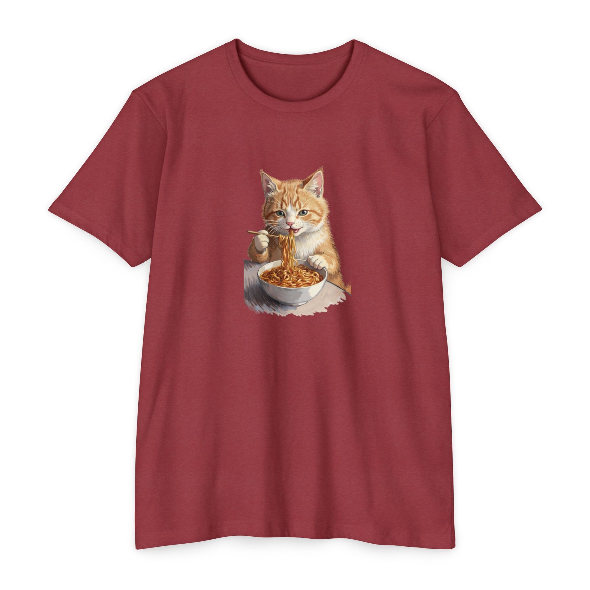 Alien Cat Noodle T-Shirt – Retro Ramen
