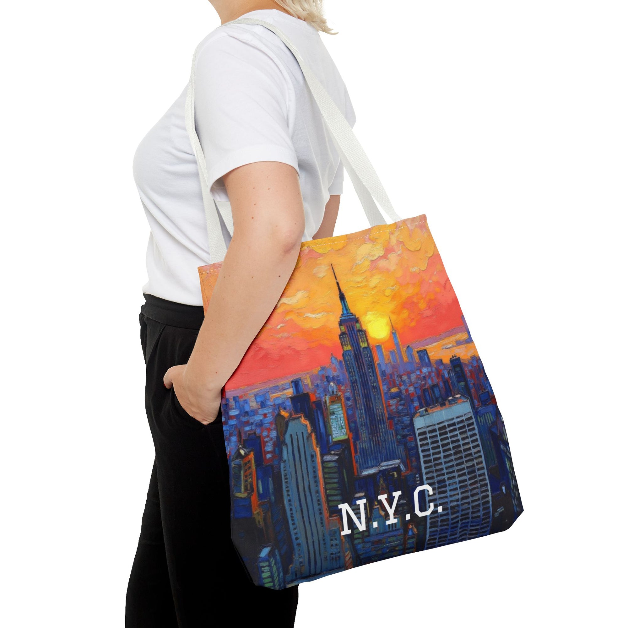 Sunset in New York Tote Bag - Beach Bag