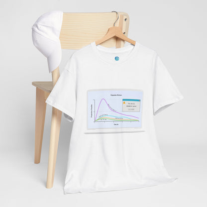 Valentine's Dopamine Chart Unisex Tee - Laptop design