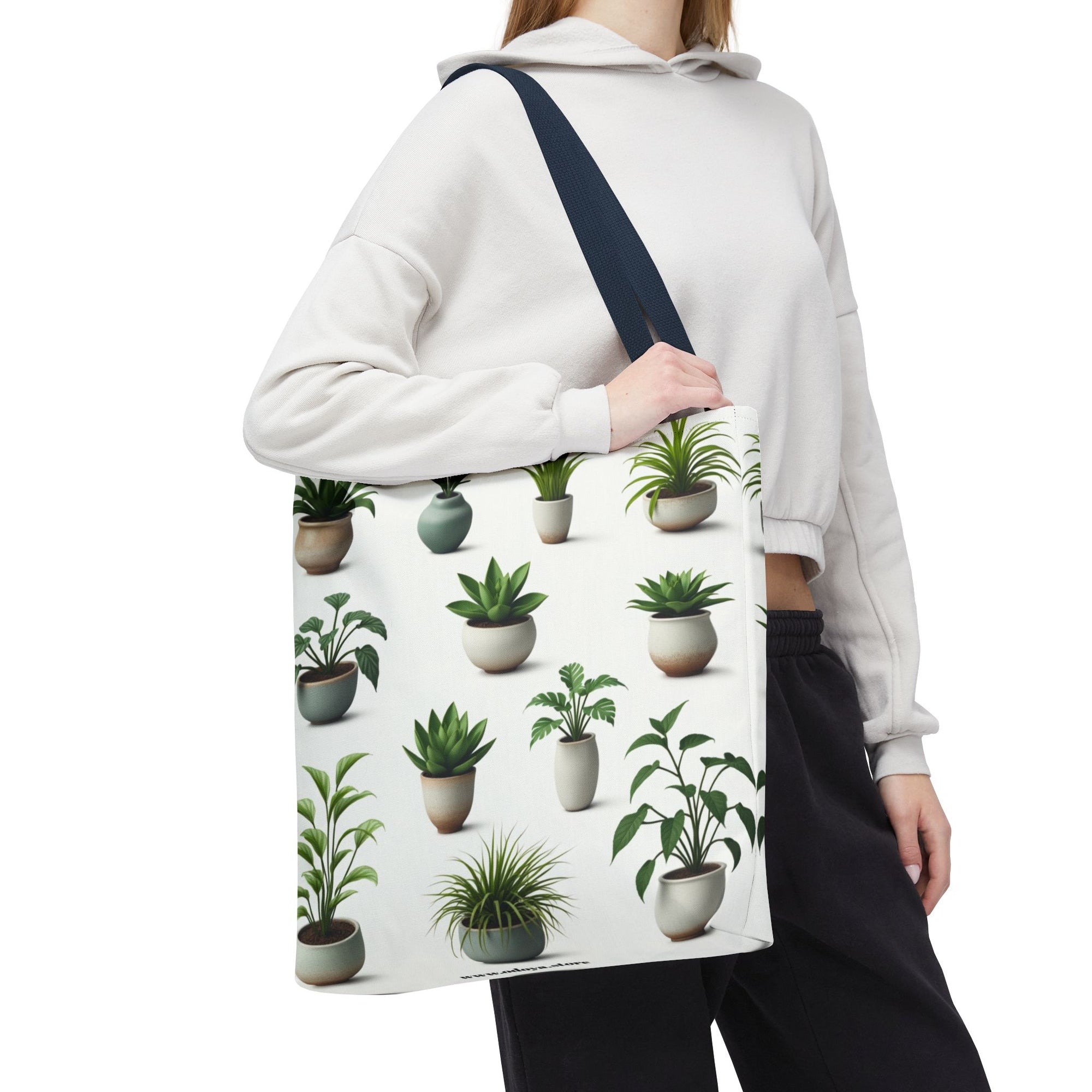 Positive Energy Succulents Tote Bag