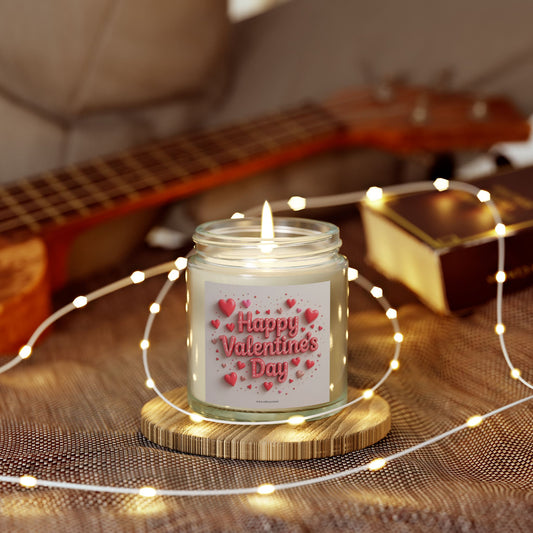 Happy Valentine's Day Scented Candle