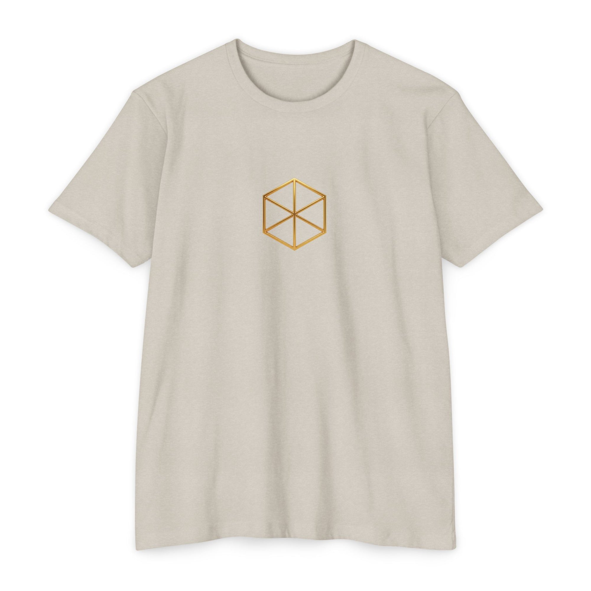 Hexahedron or Cube - Element of Earth T-Shirt