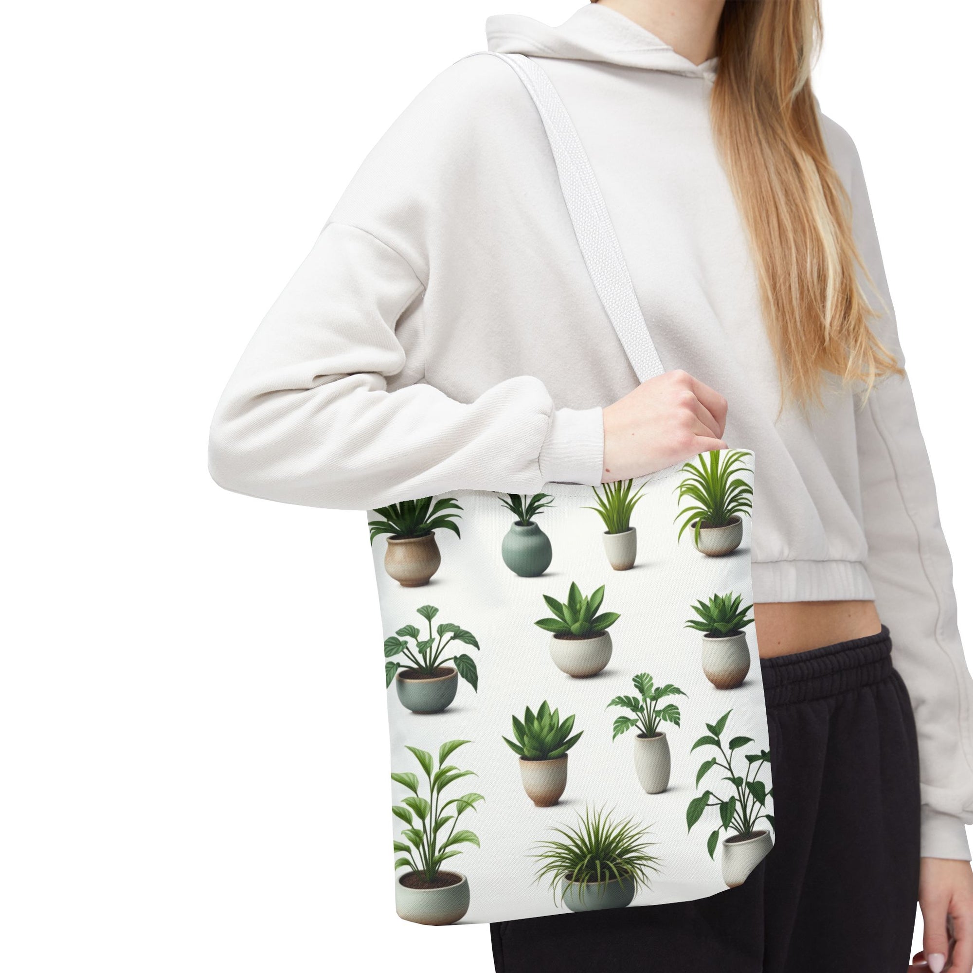 Positive Energy Succulents Tote Bag