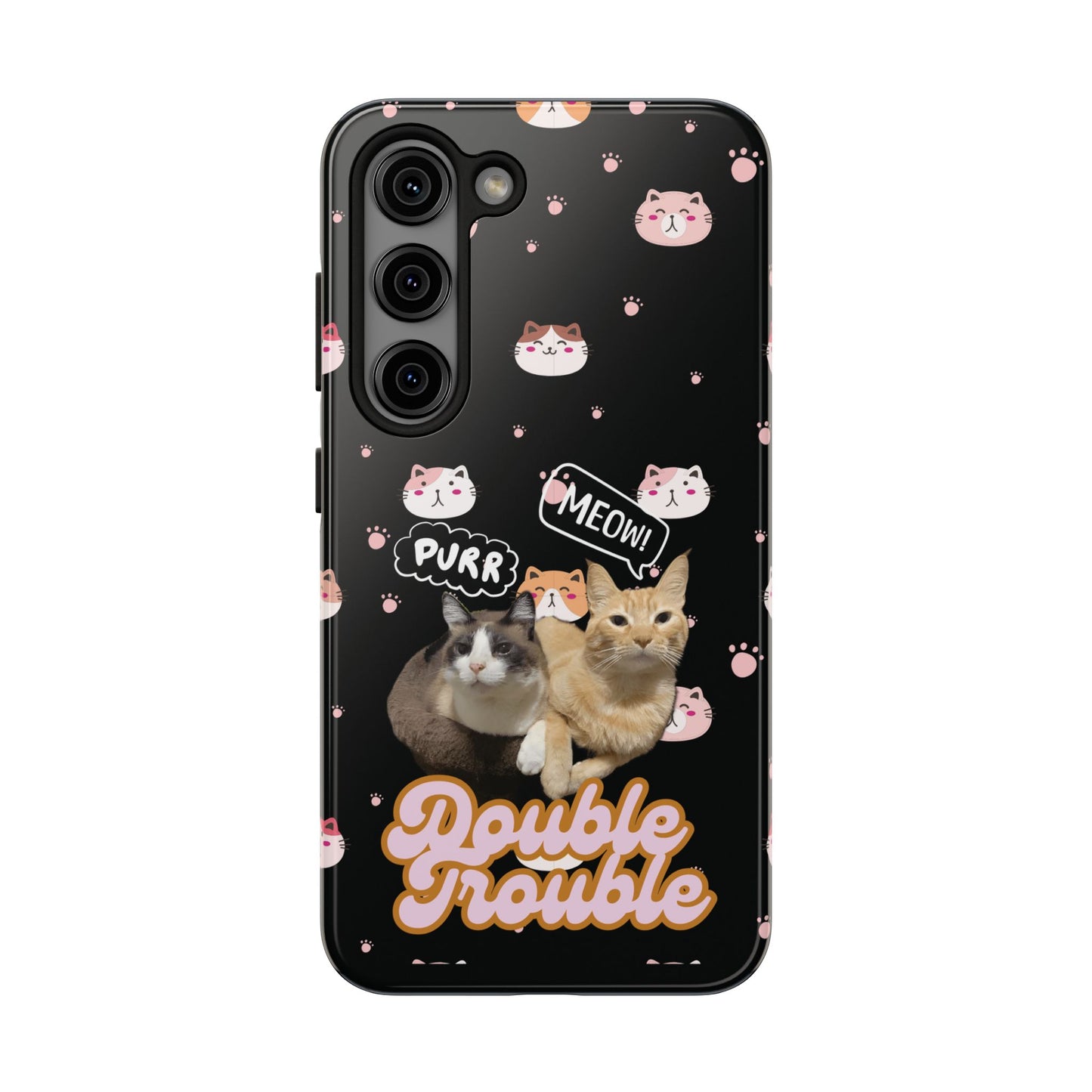 Phone Cases - Cat lovers - Black Design