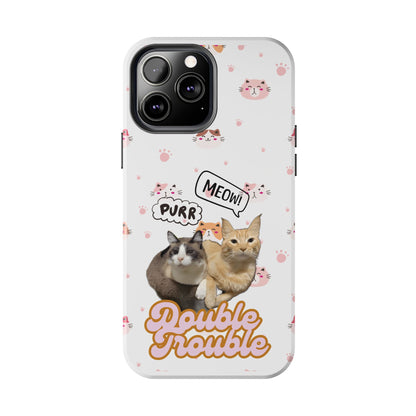 Phone Cases - Cat lovers - White Design