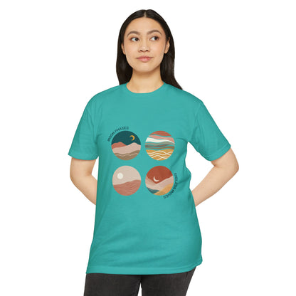 Moon Phases T-Shirt – Celestial Design for Astrology Lovers