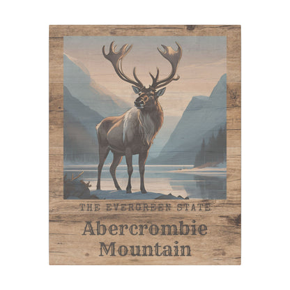 Canvas Print - Abercrombie Mountain Wall Decor