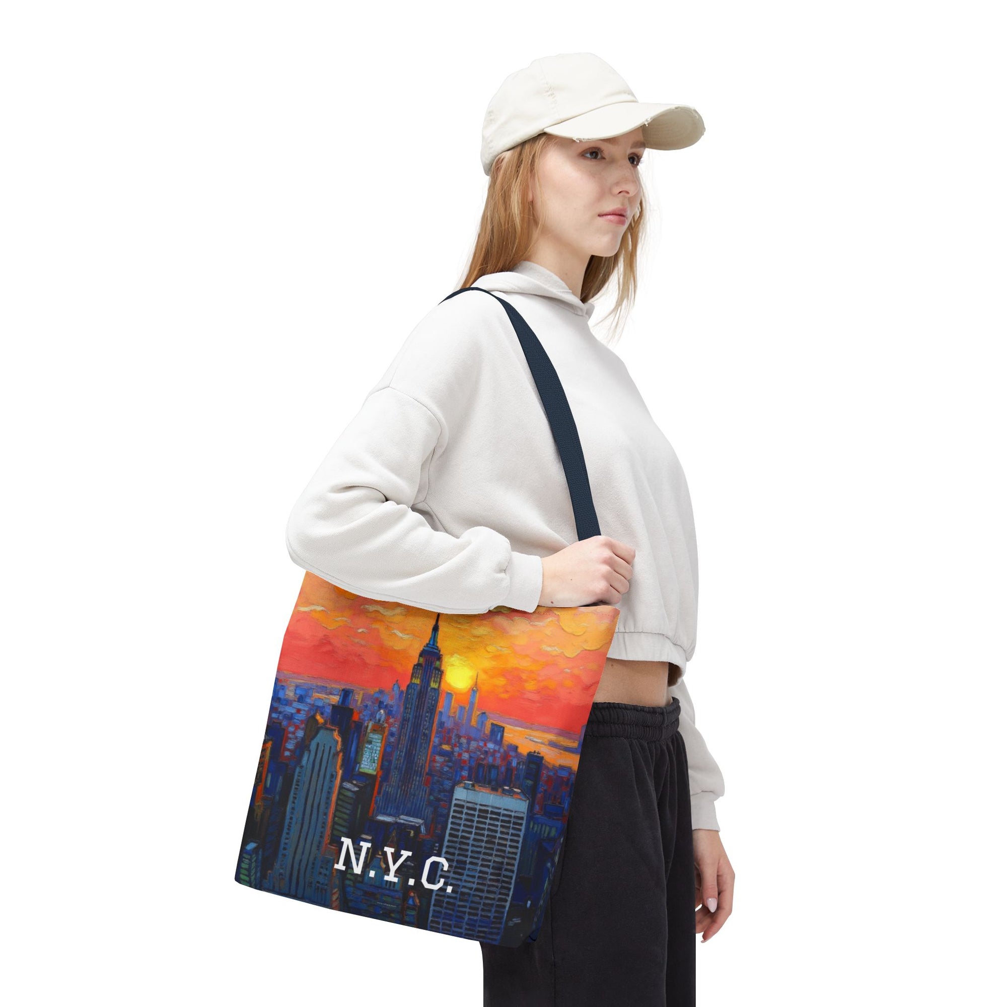 Sunset in New York Tote Bag - Beach Bag