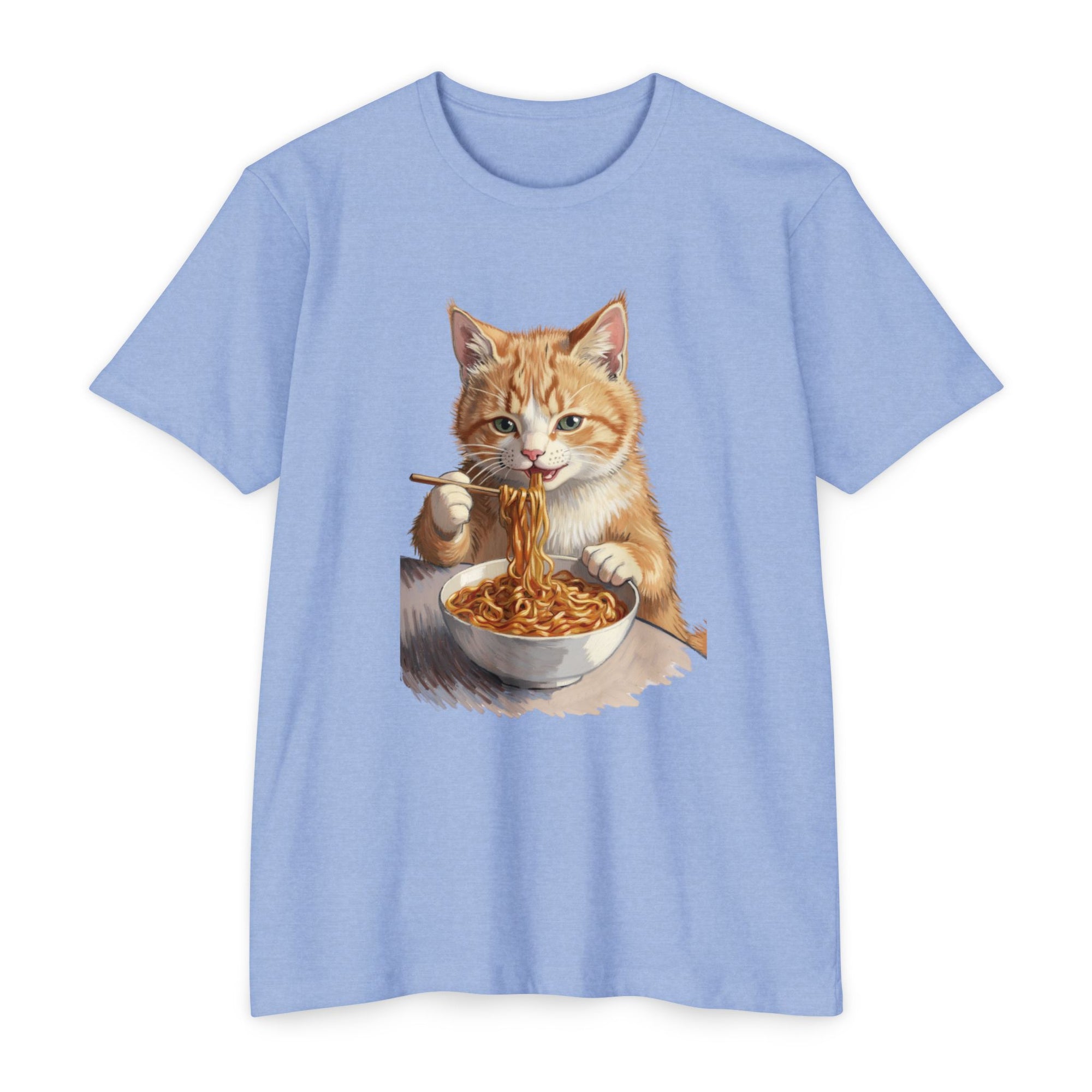 Noodle Cat T-Shirt – Retro Ramen