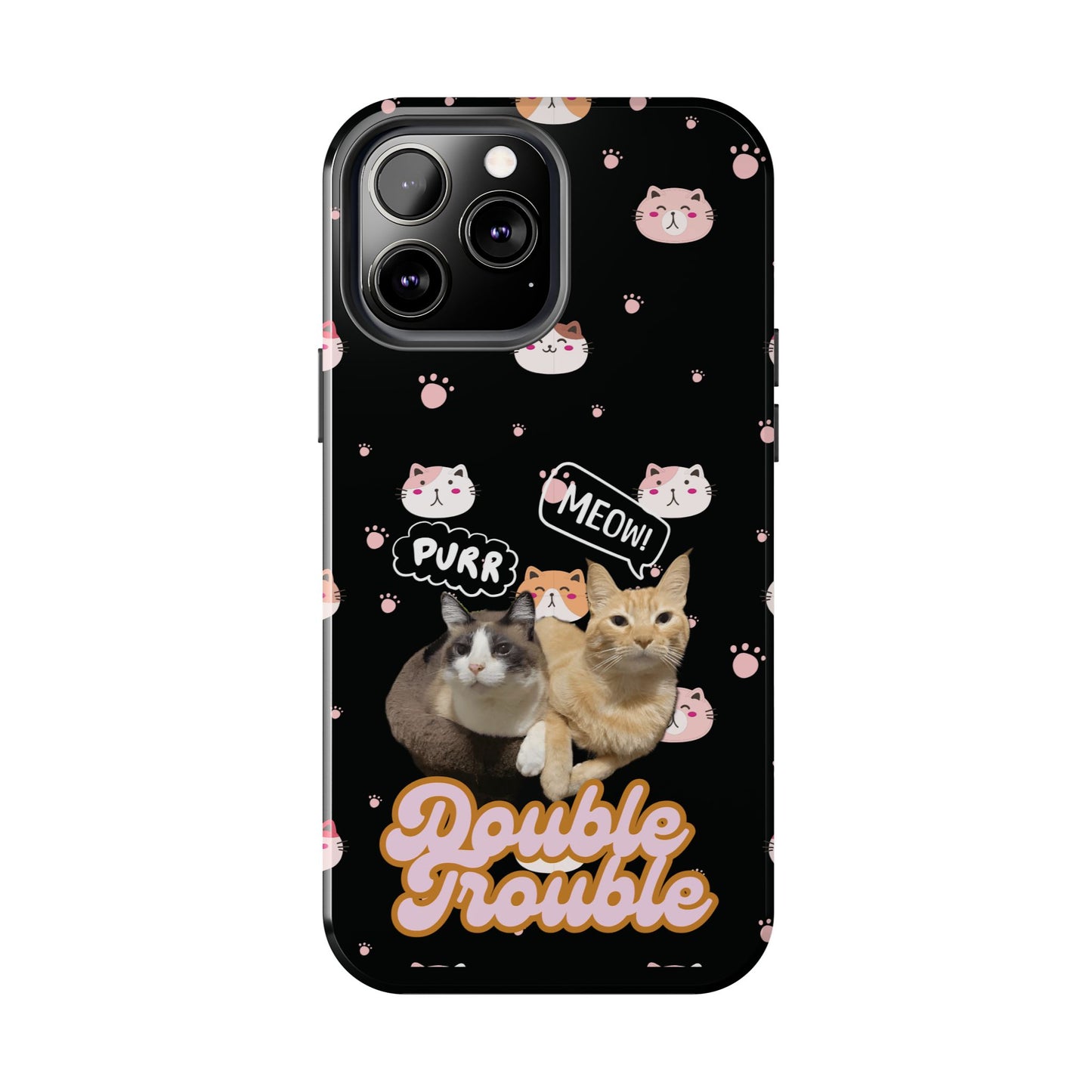 Phone Cases - Cat lovers - Black Design