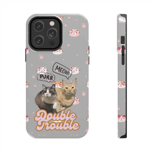 Phone Cases - Cat lovers - Grey Design