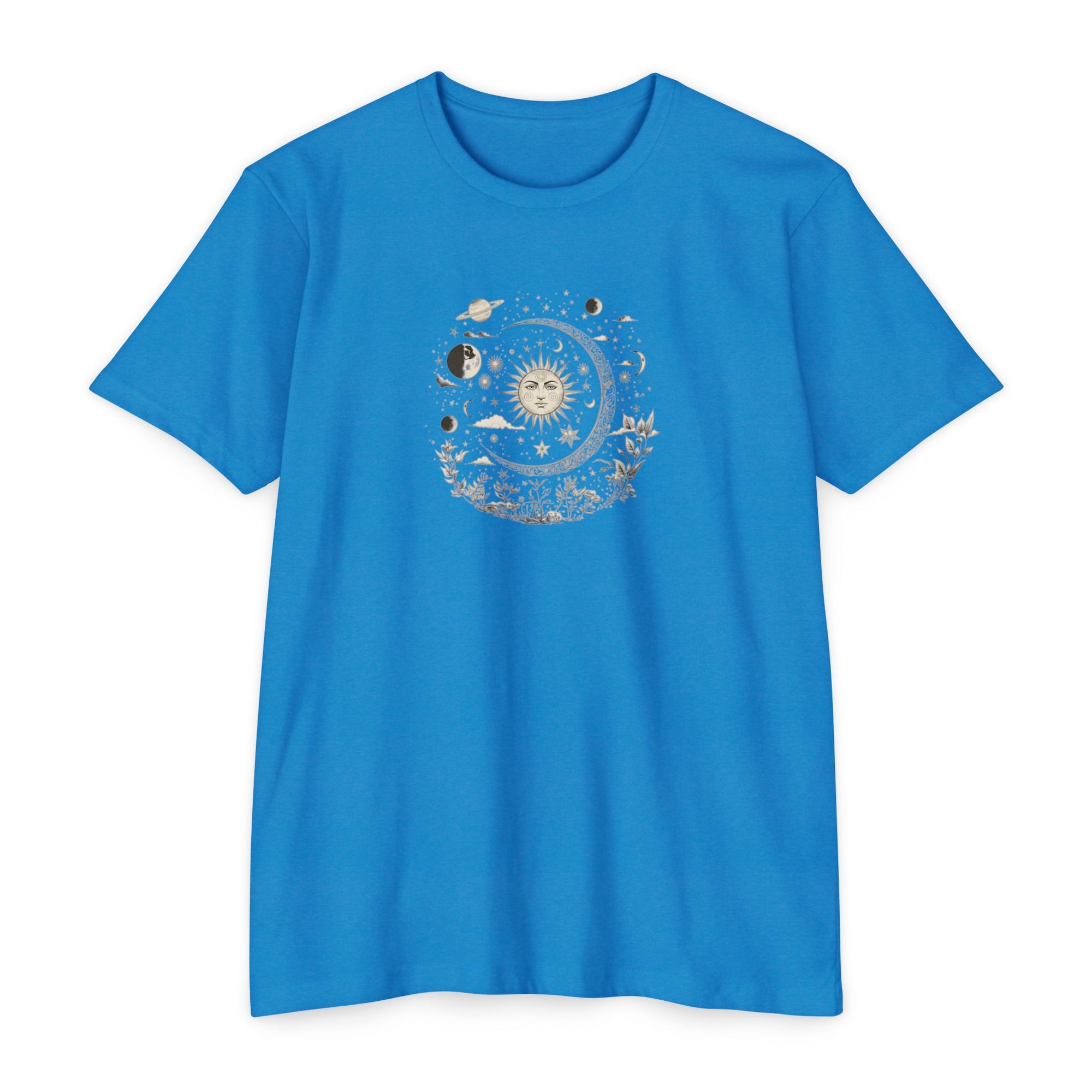 Mystic Sun & Moon Celestial Astrology T-Shirt