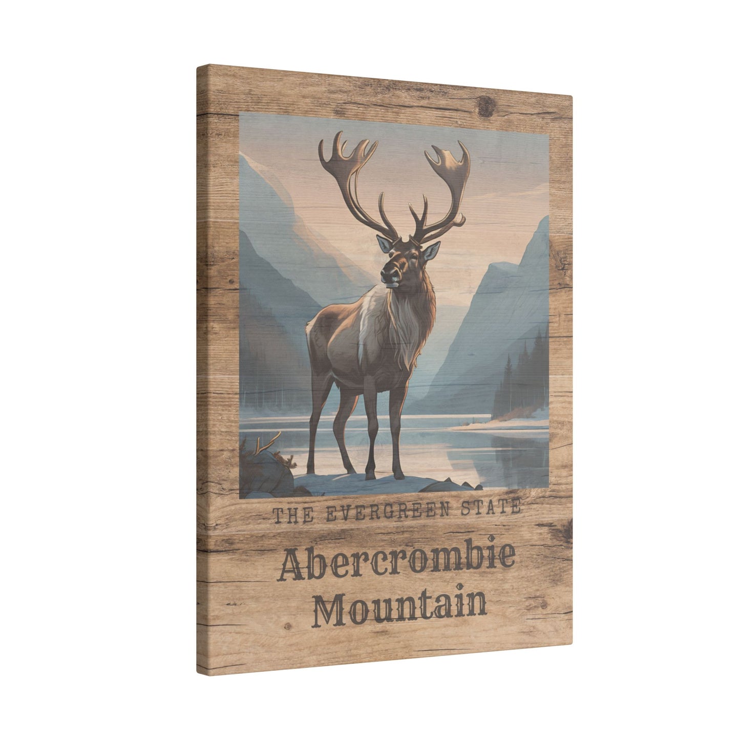 Canvas Print - Abercrombie Mountain Wall Decor