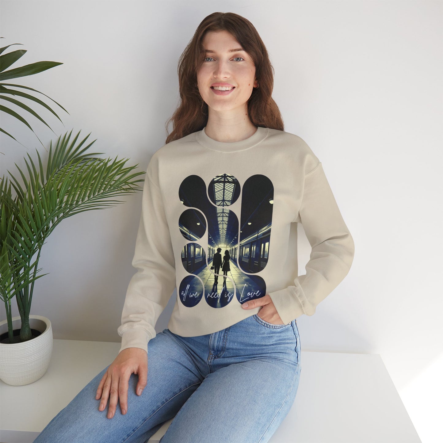 Valentine's Love Unisex Sweatshirt - All We Need