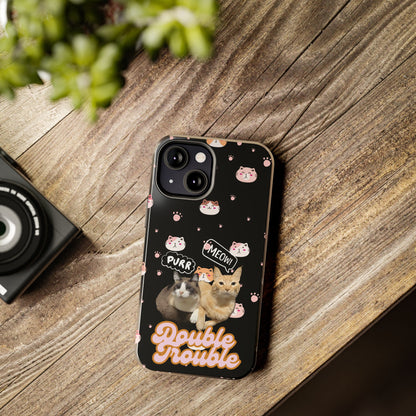 Phone Cases - Cat lovers - Black Design