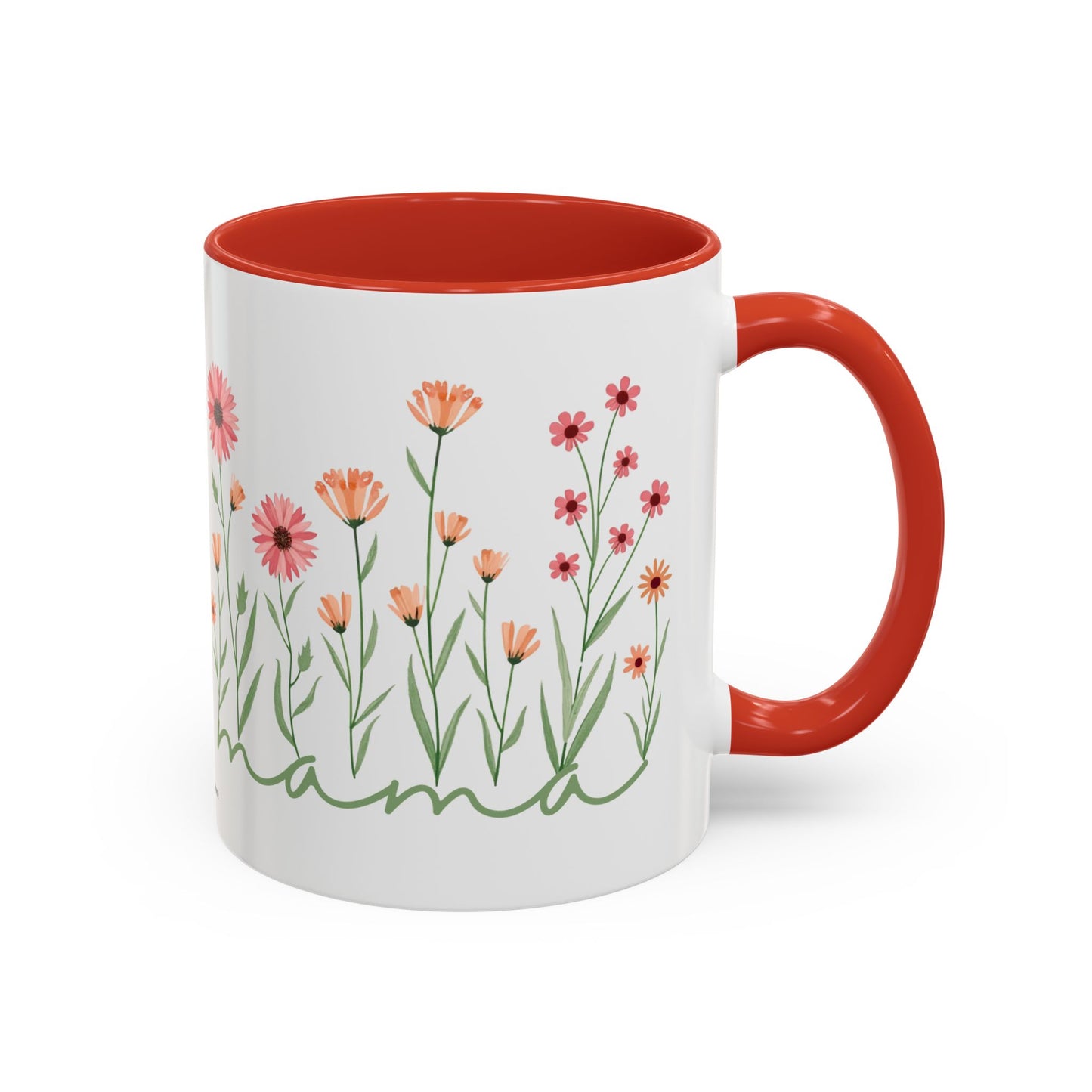 Coffee Mug Minimalist Flowers Mother's Day Gift