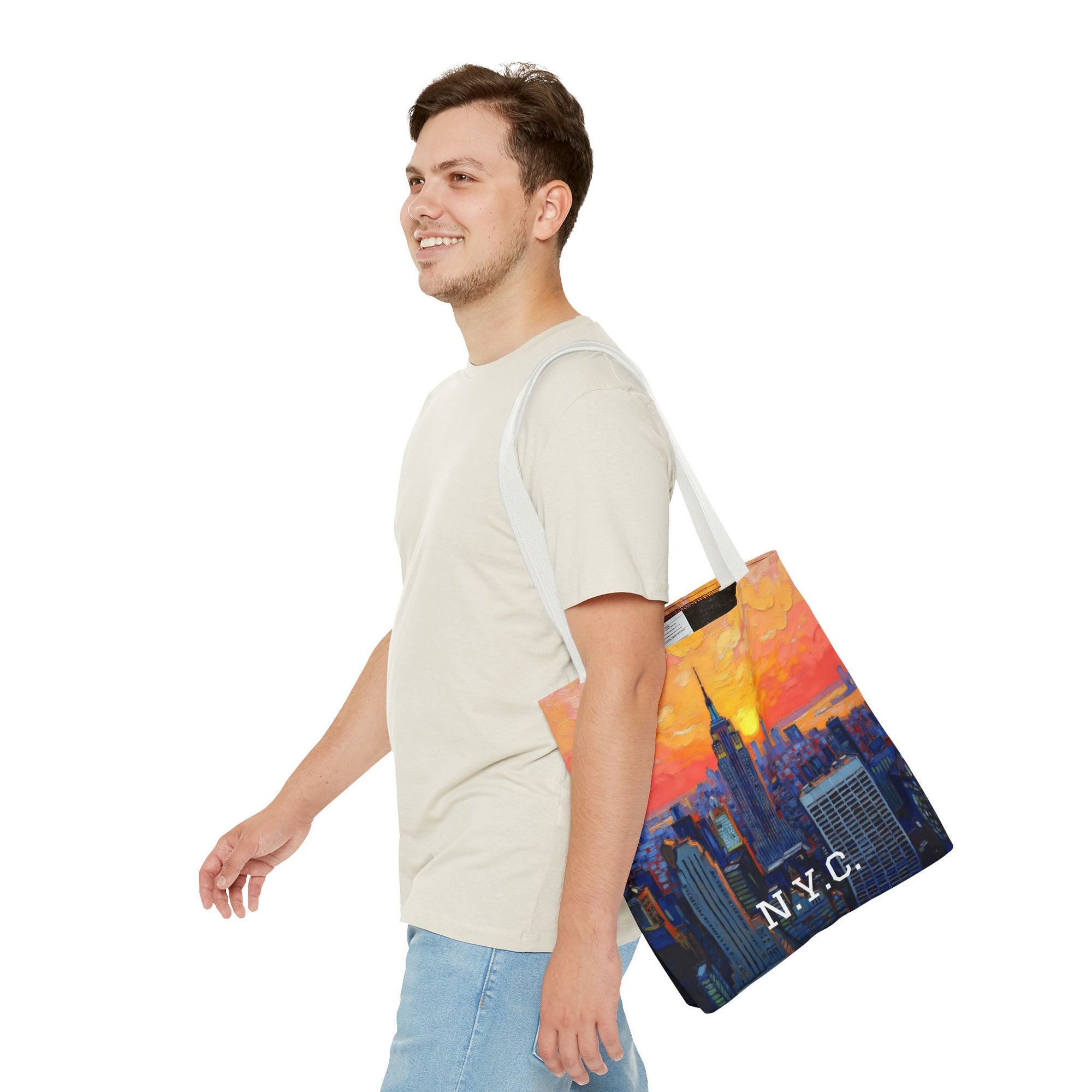 Sunset in New York Tote Bag - Beach Bag
