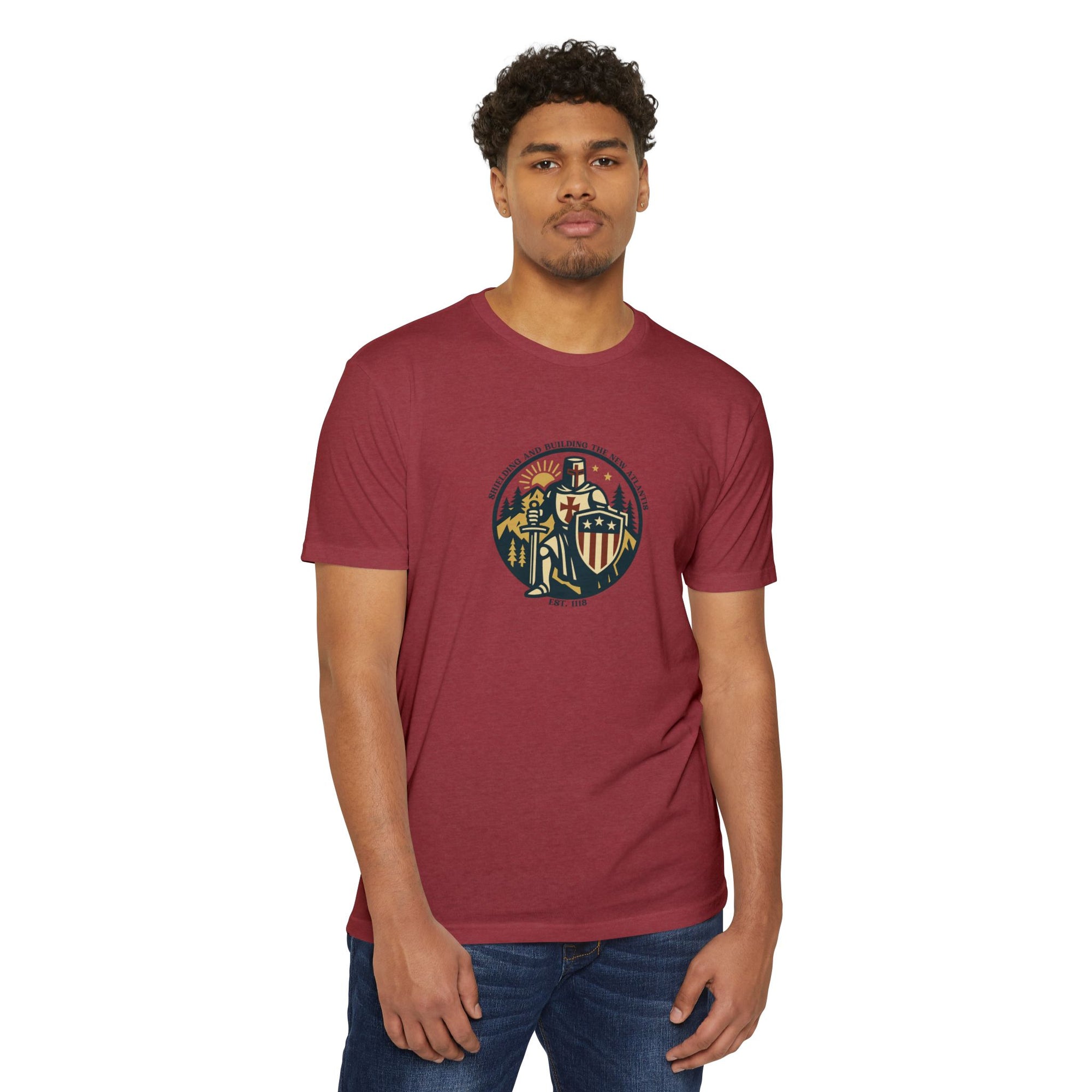 Shielding Templars T-Shirt — Guardians of New Atlantis
