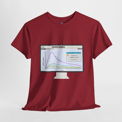 Valentine's Dopamine Chart Unisex Tee - Desktop design