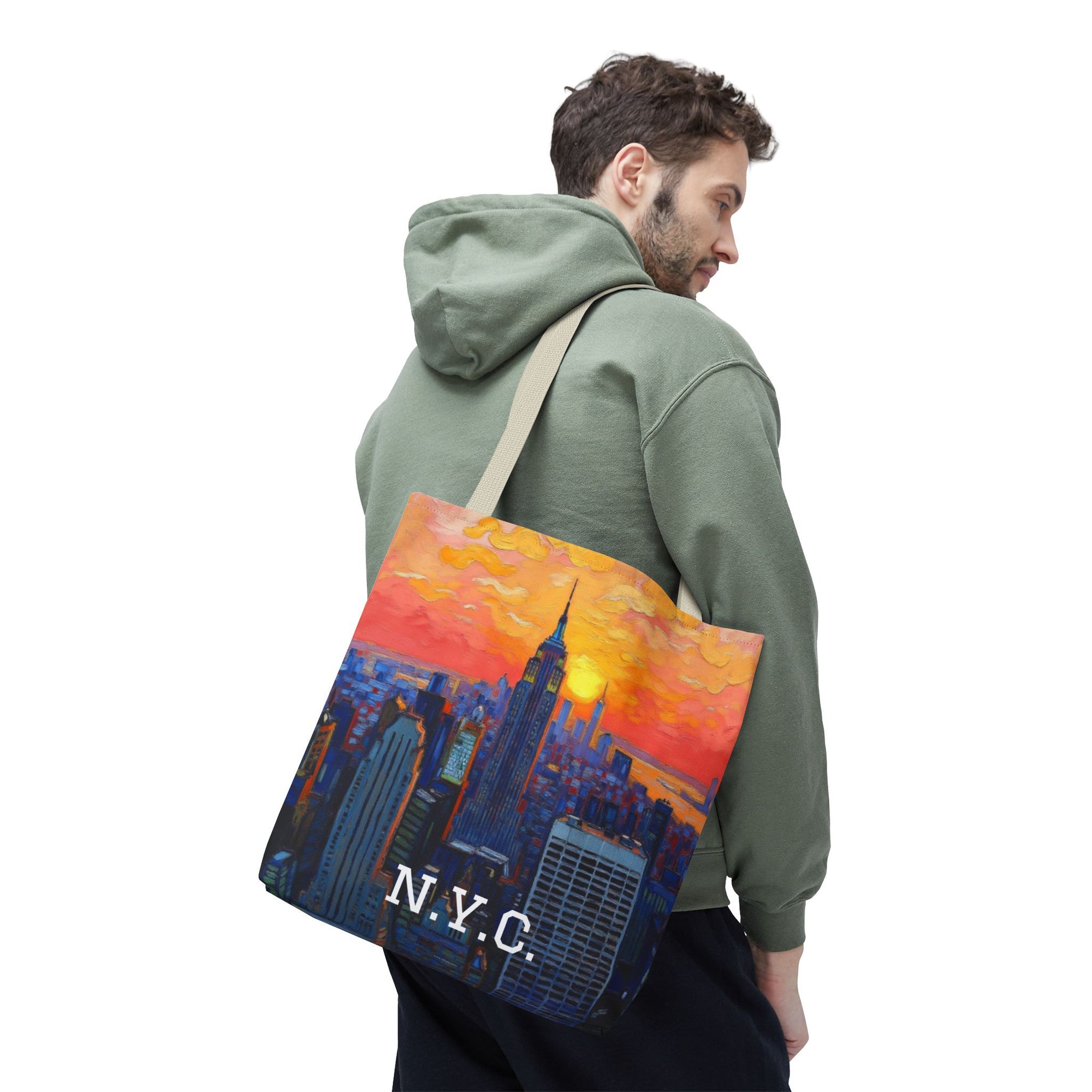 Sunset in New York Tote Bag - Beach Bag