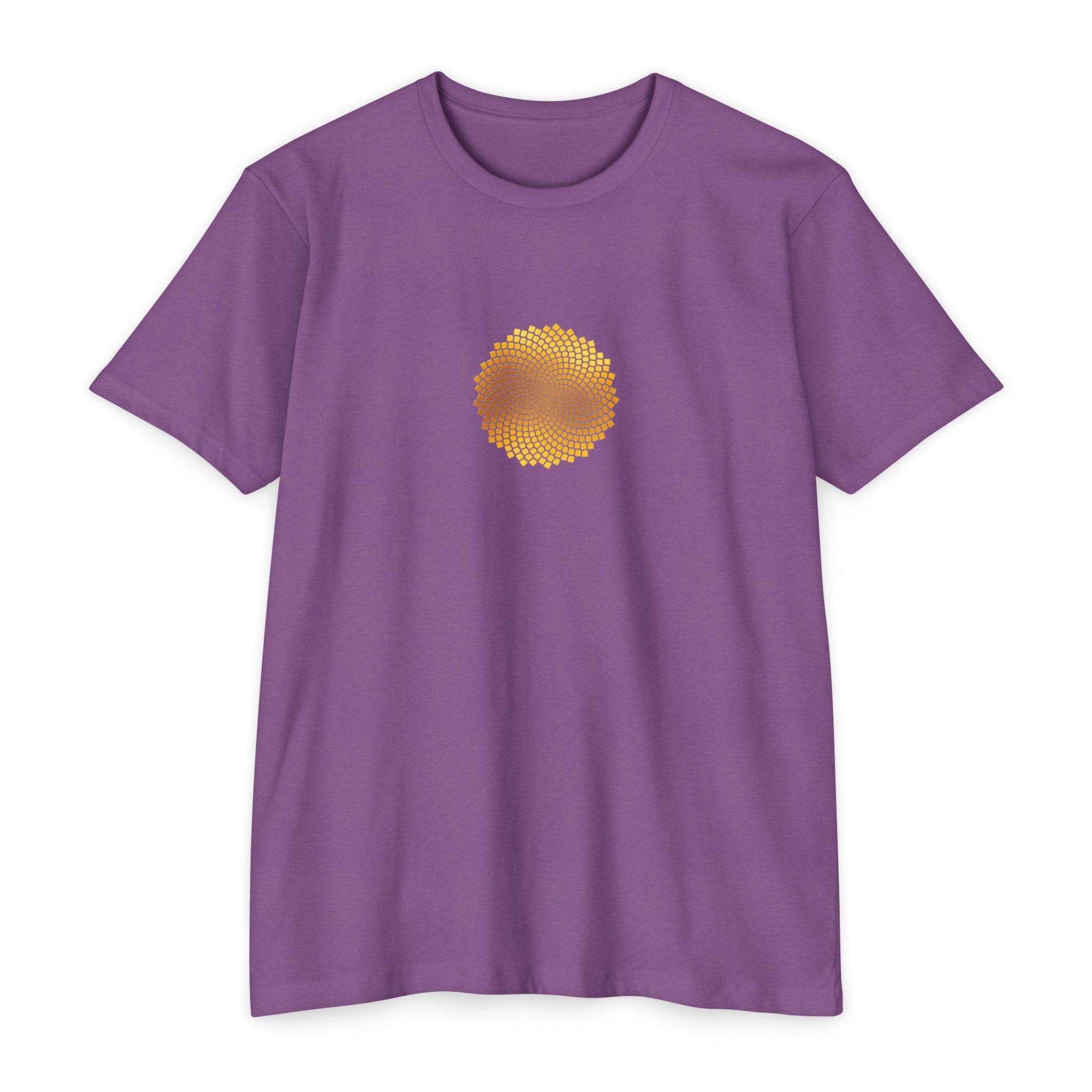 Sunflower Seeds Fibonacci Spirals T-Shirt