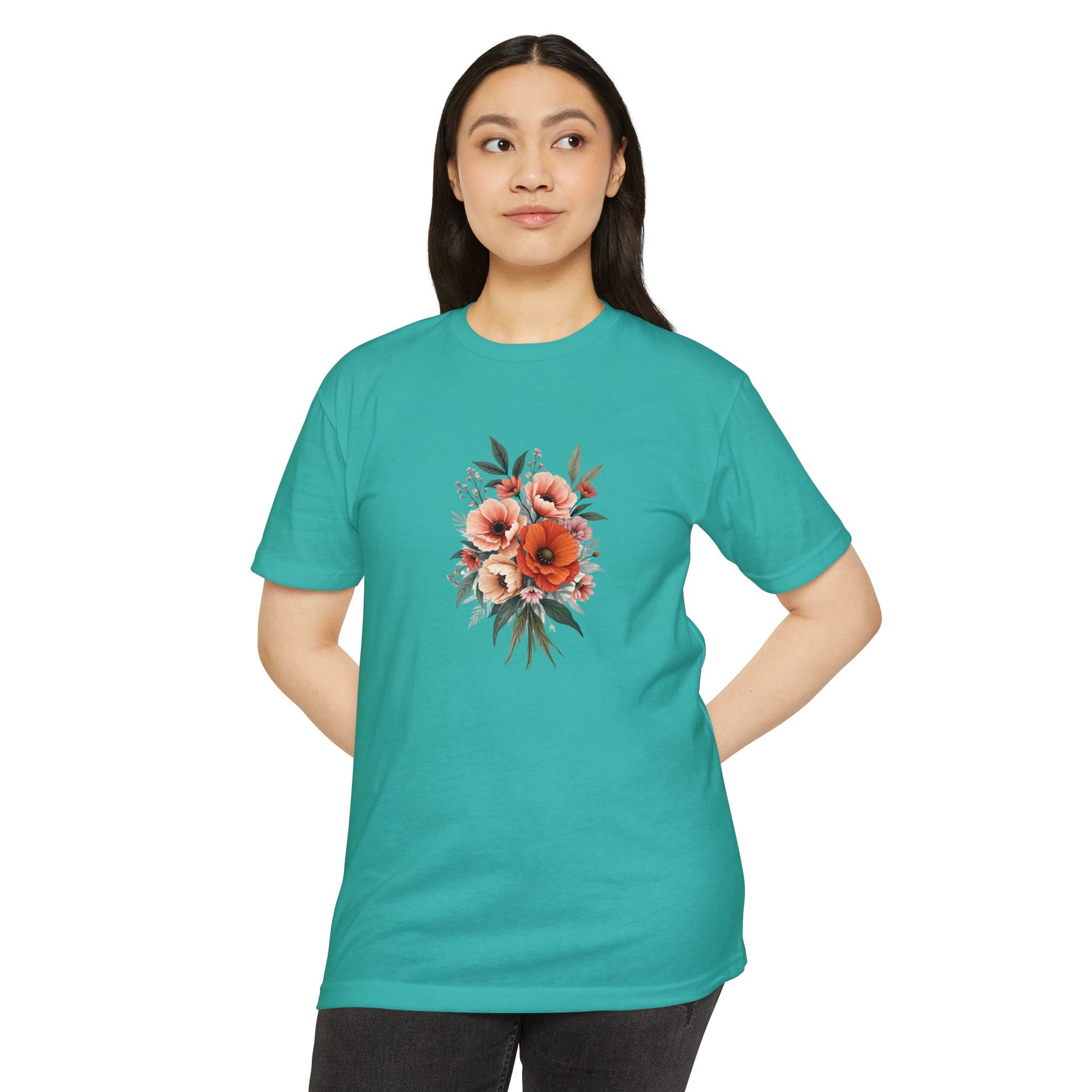 Astral Wildflowers Floral T-shirt