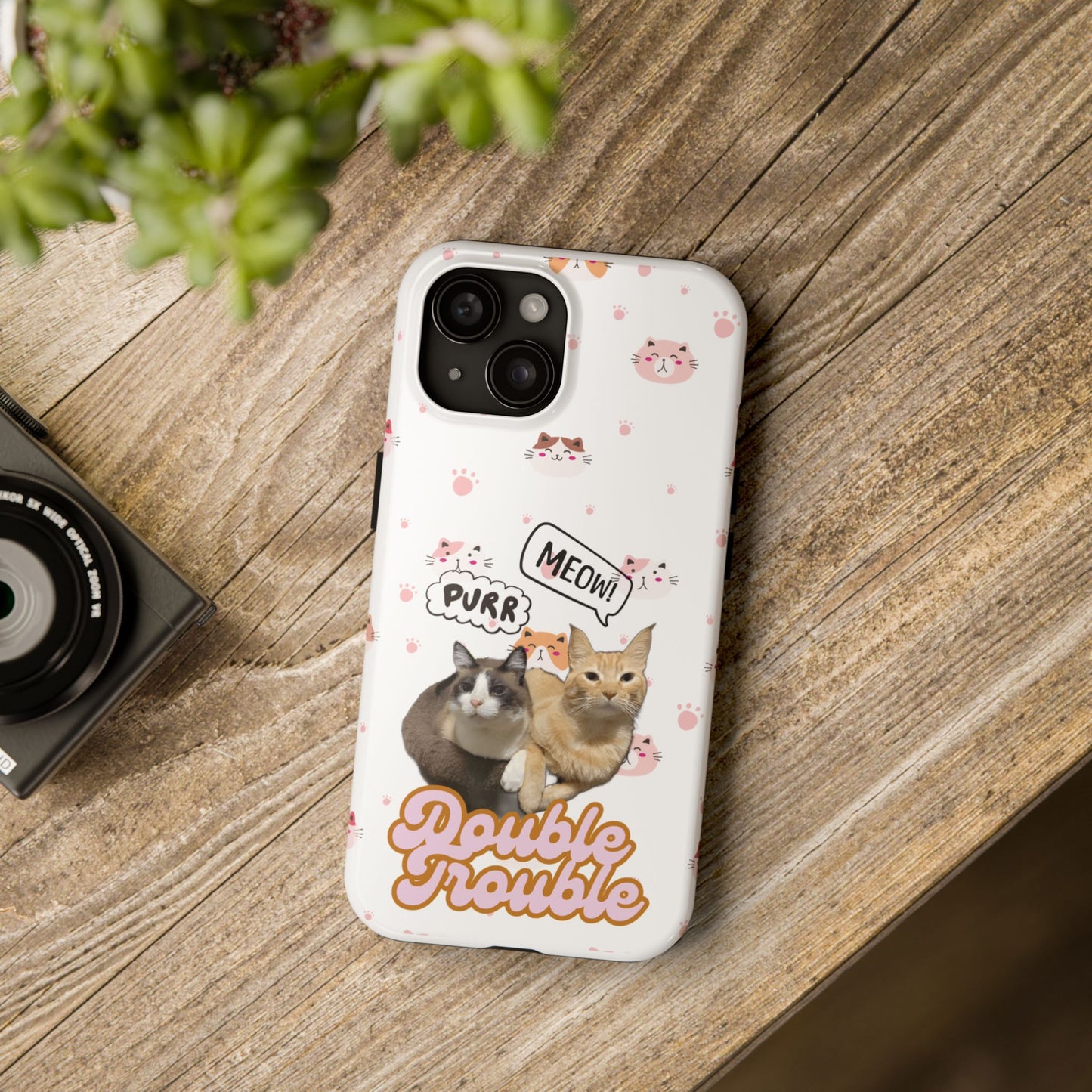 Phone Cases - Cat lovers - White Design