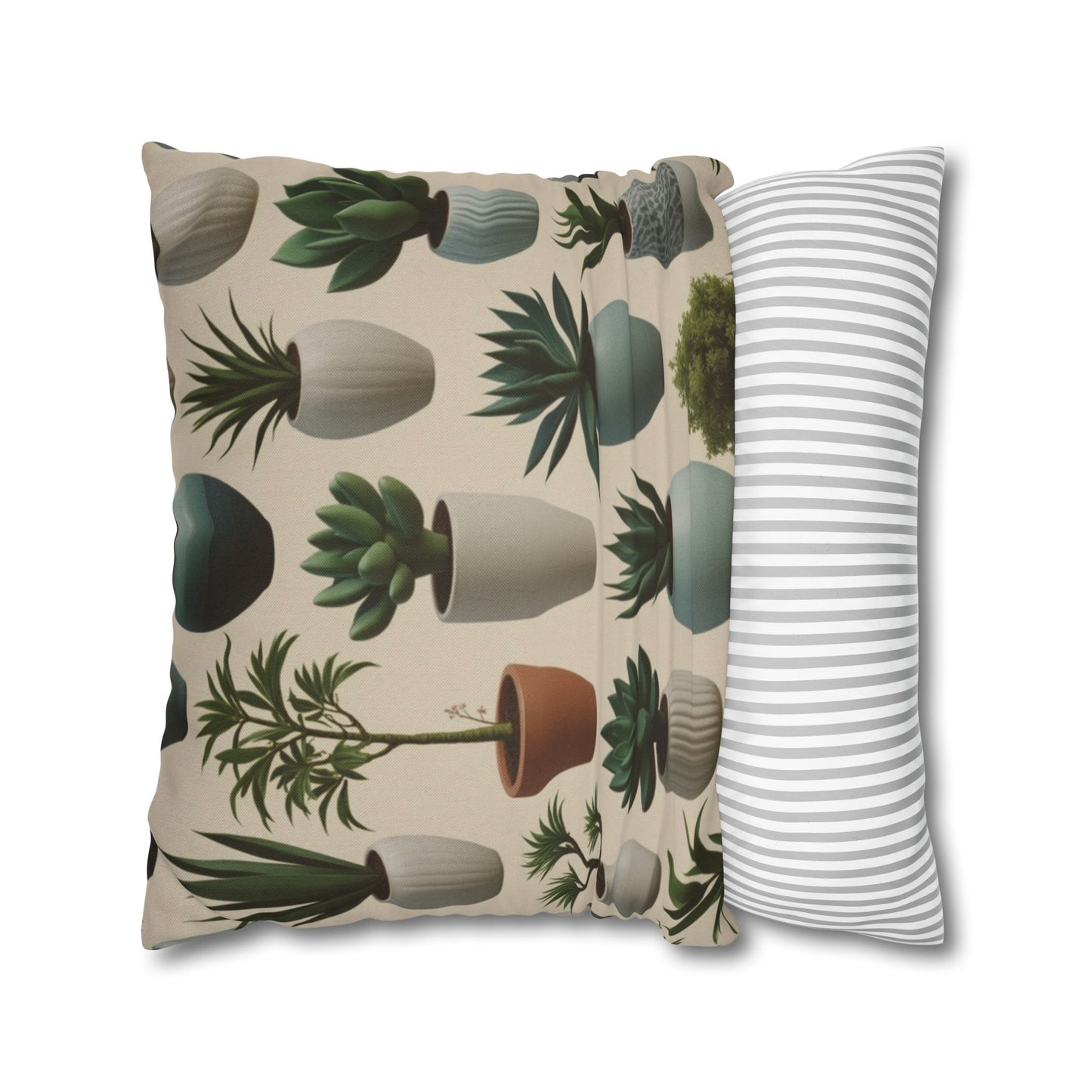 Succulent Garden Design Pillowcase (multi-sizes)