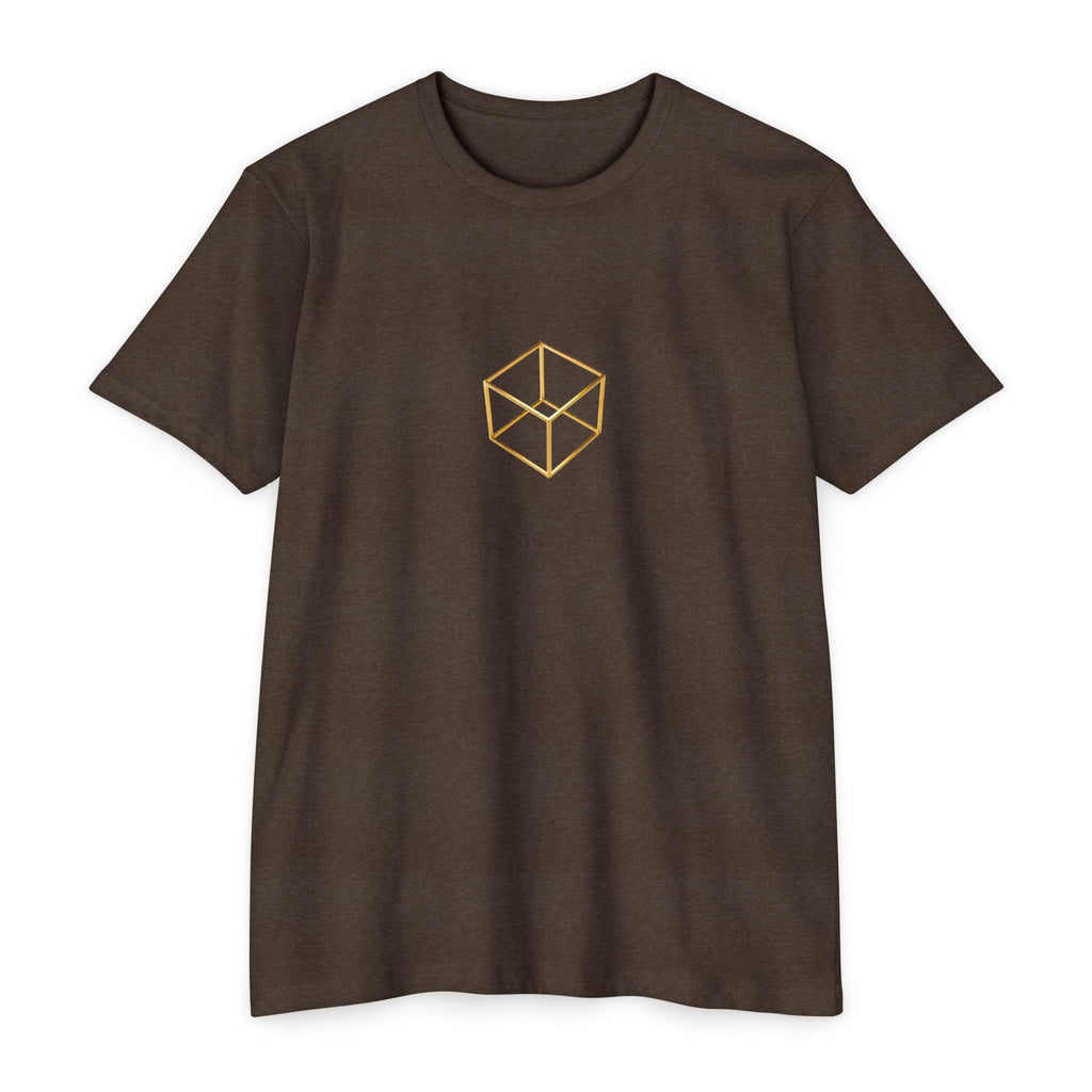 Hexahedron or Cube - Element of Earth T-Shirt