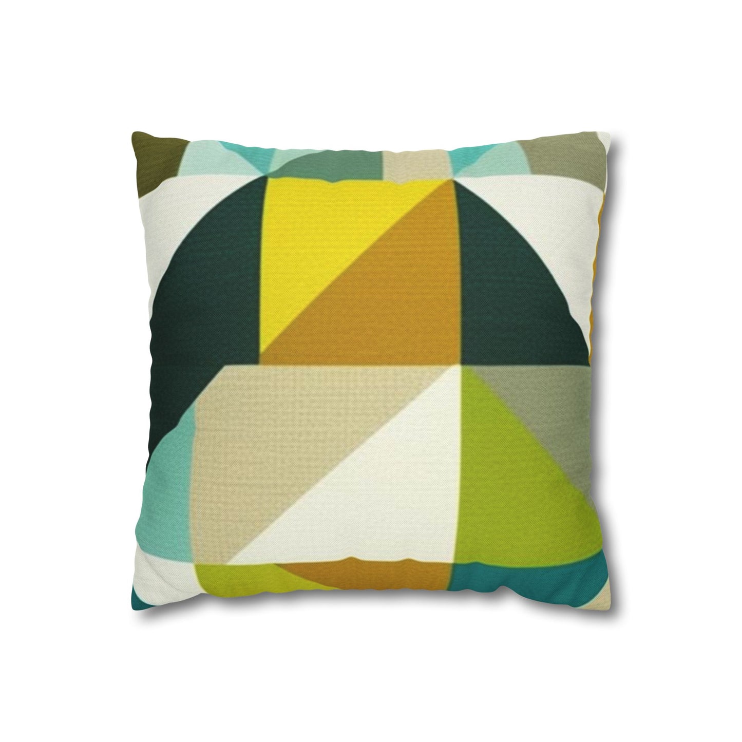 Geometric Design Throw Pillowcase